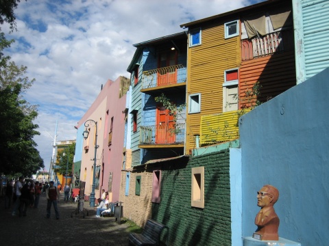 La Boca district.
