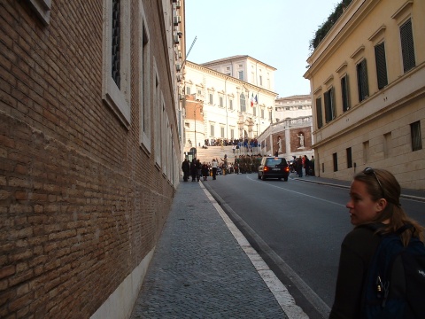 Rebecca, changing of the guard.