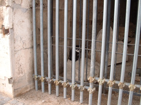 Good thing they're locked up.